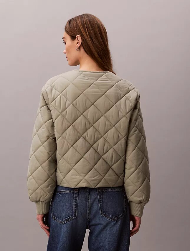 Gesteppte Nylonjacke Gesteppte Nylonjacke