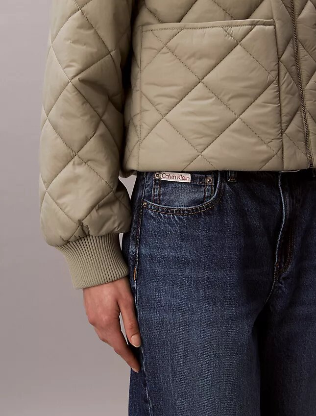 Gesteppte Nylonjacke Gesteppte Nylonjacke