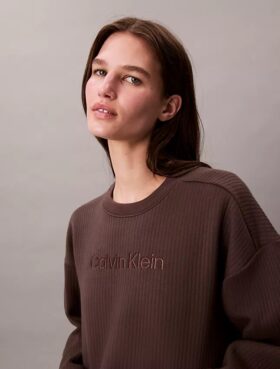 Gestepptes Fleece-Schlaf-Sweatshirt
