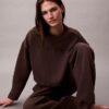 Gestepptes Fleece-Schlaf-Sweatshirt Gestepptes Fleece-Schlaf-Sweatshirt