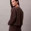 Gestepptes Fleece-Schlaf-Sweatshirt Gestepptes Fleece-Schlaf-Sweatshirt
