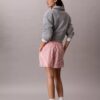 Gestreifte Shorts aus Baumwollpopeline