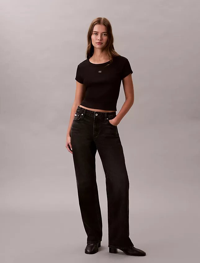Gewebtes Monologo Slim T-Shirt Gewebtes Monologo Slim T-Shirt