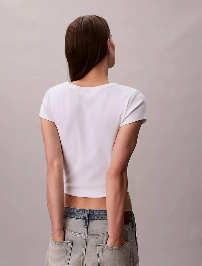 Gewebtes Monologo Slim T-Shirt Gewebtes Monologo Slim T-Shirt
