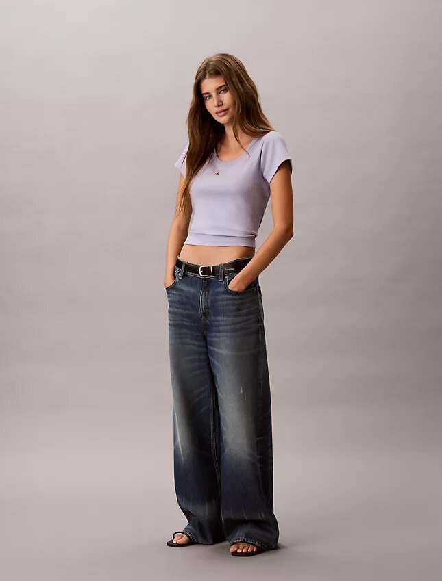 Gewebtes Monologo Slim T-Shirt Gewebtes Monologo Slim T-Shirt