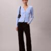Glatter, melierter Strickcardigan Glatter, melierter Strickcardigan