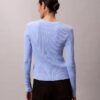 Glatter, melierter Strickcardigan Glatter, melierter Strickcardigan