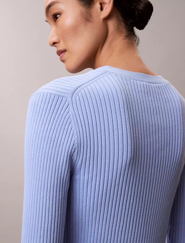 Glatter, melierter Strickcardigan Glatter, melierter Strickcardigan