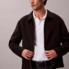 Glattes Monogram-Poloshirt aus Baumwollmischung Glattes Monogram-Poloshirt aus Baumwollmischung