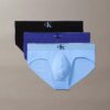Grafik-Monogram-Slip aus Cotton Stretch im 3er-Pack Grafik-Monogram-Slip aus Cotton Stretch im 3er-Pack