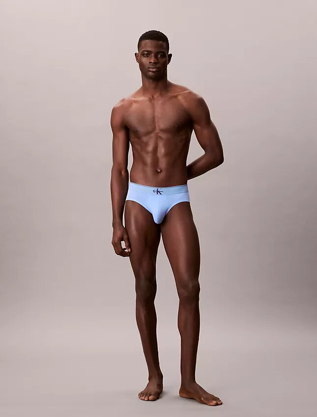 Grafik-Monogram-Slip aus Cotton Stretch im 3er-Pack Grafik-Monogram-Slip aus Cotton Stretch im 3er-Pack