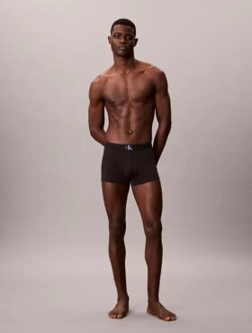 Grafik-Monogram-Trunk aus Cotton Stretch im 3er-Pack Grafik-Monogram-Trunk aus Cotton Stretch im 3er-Pack