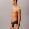 Grafischer Monogram-Stretch-Hüftslip aus Microfiber Grafischer Monogram-Stretch-Hüftslip aus Microfiber