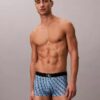 Grafischer Monogram-Stretch-Low Rise Trunk aus Mikrofaser