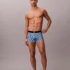 Grafischer Monogram-Stretch-Low Rise Trunk aus Mikrofaser