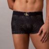 Grafischer Monogram-Stretch-Low Rise Trunk aus Mikrofaser