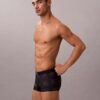 Grafischer Monogram-Stretch-Low Rise Trunk aus Mikrofaser