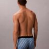 Grafischer Monogram-Stretch-Low Rise Trunk aus Mikrofaser