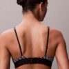 Grafisches Monogram, Microfiber-Stretch, leicht gefüttert, Triangel-Bralette Grafisches Monogram, Microfiber-Stretch, leicht gefüttert, Triangel-Bralette