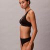 Grafisches Monogram, Microfiber-Stretch, leicht gefüttert, Triangel-Bralette Grafisches Monogram, Microfiber-Stretch, leicht gefüttert, Triangel-Bralette