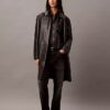Hemd mit Denim-Print und Knopfleiste Hemd mit Denim-Print und Knopfleiste