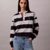 Henley-Oberteil mit Varsity-Streifen Henley-Oberteil mit Varsity-Streifen