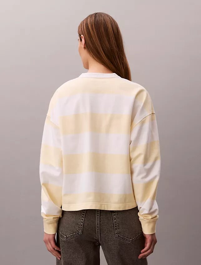Henley-Oberteil mit Varsity-Streifen Henley-Oberteil mit Varsity-Streifen