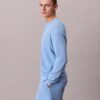Henley-Schlafshirt aus Waffelpiqué Henley-Schlafshirt aus Waffelpiqué