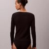 Henley-T-Shirt aus Cotton Stretch-Rippstrick