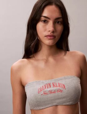 Heritage Classic Bandeau-Bralette aus Cotton Stretch mit leichter Fütterung Heritage Classic Bandeau-Bralette aus Cotton Stretch mit leichter Fütterung