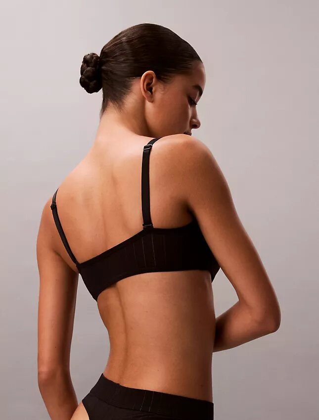 Heritage Classic Bandeau-Bralette aus Cotton Stretch mit leichter Fütterung Heritage Classic Bandeau-Bralette aus Cotton Stretch mit leichter Fütterung