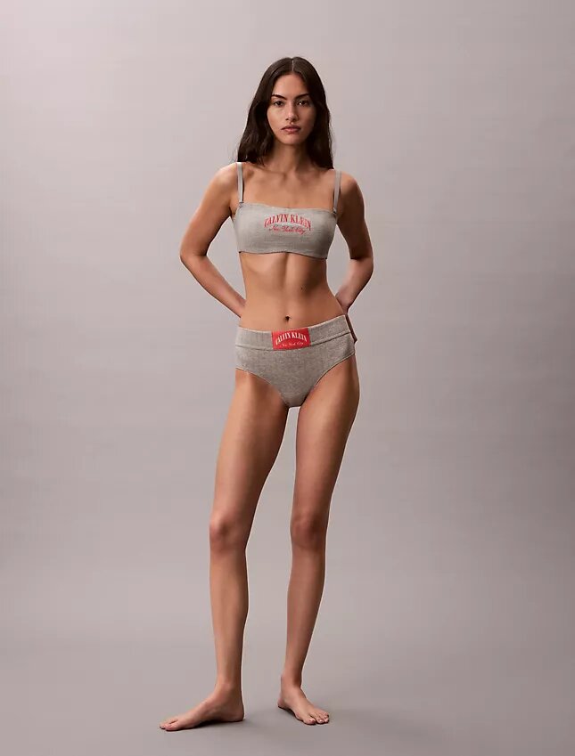 Heritage Classic Bandeau-Bralette aus Cotton Stretch mit leichter Fütterung Heritage Classic Bandeau-Bralette aus Cotton Stretch mit leichter Fütterung