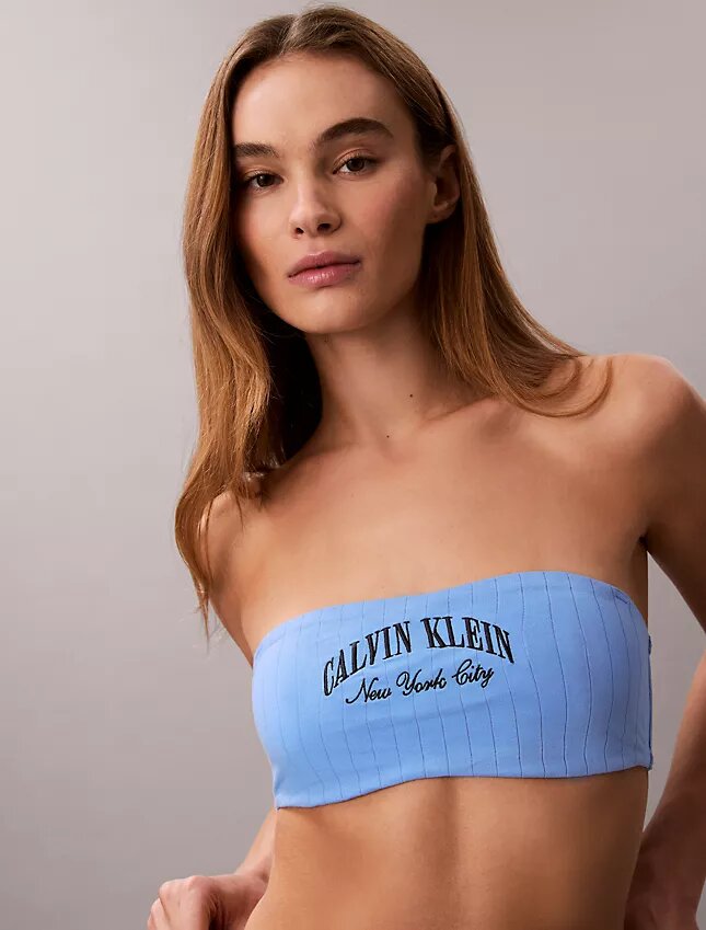 Heritage Classic Bandeau-Bralette aus Cotton Stretch mit leichter Fütterung Heritage Classic Bandeau-Bralette aus Cotton Stretch mit leichter Fütterung