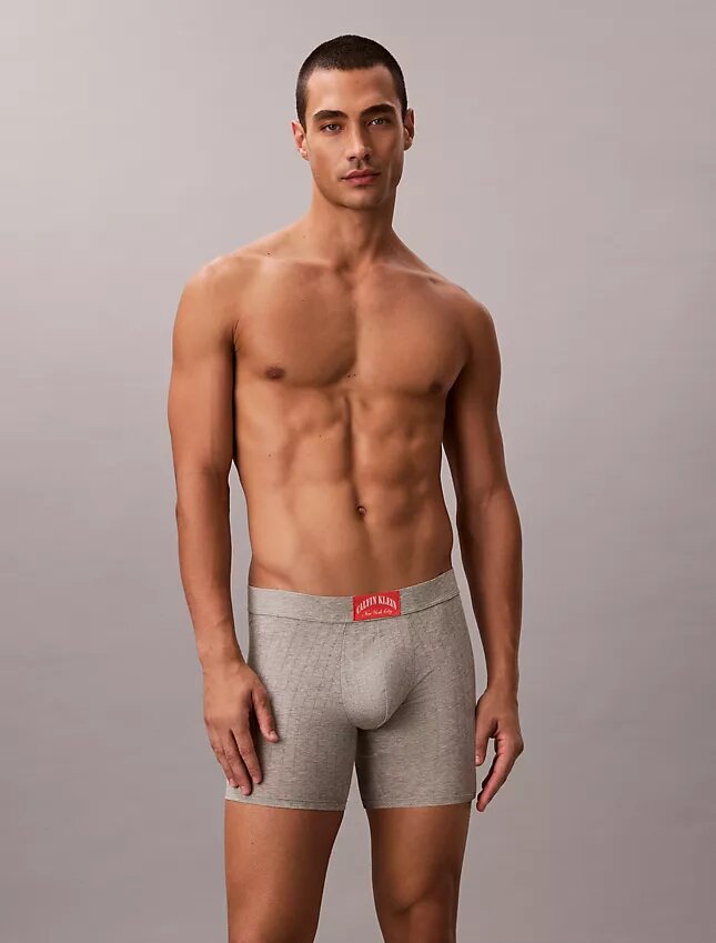 Heritage Classic Boxer Briefs aus geripptem Baumwollstoff Heritage Classic Boxer Briefs aus geripptem Baumwollstoff