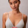 Heritage Classic Cotton Stretch, leicht gefütterter Triangel-Bralette Heritage Classic Cotton Stretch, leicht gefütterter Triangel-Bralette