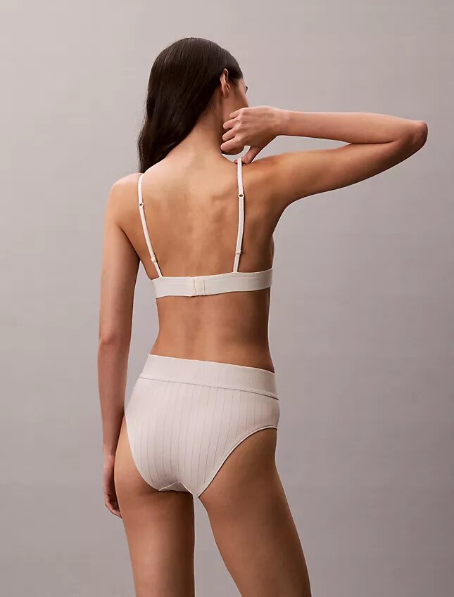 Heritage Classic Cotton Stretch, leicht gefütterter Triangel-Bralette Heritage Classic Cotton Stretch, leicht gefütterter Triangel-Bralette