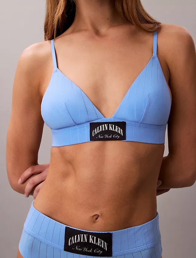 Heritage Classic Cotton Stretch, leicht gefütterter Triangel-Bralette Heritage Classic Cotton Stretch, leicht gefütterter Triangel-Bralette