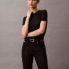 High-Waist-Jeans mit geradem Bein High-Waist-Jeans mit geradem Bein