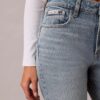 High-Waist-Jeans mit geradem Bein High-Waist-Jeans mit geradem Bein