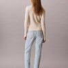 High-Waist-Jeans mit geradem Bein High-Waist-Jeans mit geradem Bein
