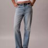 High-Waist-Jeans mit geradem Bein High-Waist-Jeans mit geradem Bein
