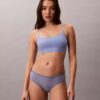 Hipster aus Stretch-Microfiber mit Spitze Hipster aus Stretch-Microfiber mit Spitze