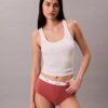 Hoch geschnittener Slip aus Cotton Stretch-Rippstoff Hoch geschnittener Slip aus Cotton Stretch-Rippstoff