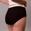 Hoch geschnittener Slip aus Cotton Stretch-Rippstoff Hoch geschnittener Slip aus Cotton Stretch-Rippstoff
