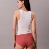 Hoch geschnittener Slip aus Cotton Stretch-Rippstoff Hoch geschnittener Slip aus Cotton Stretch-Rippstoff