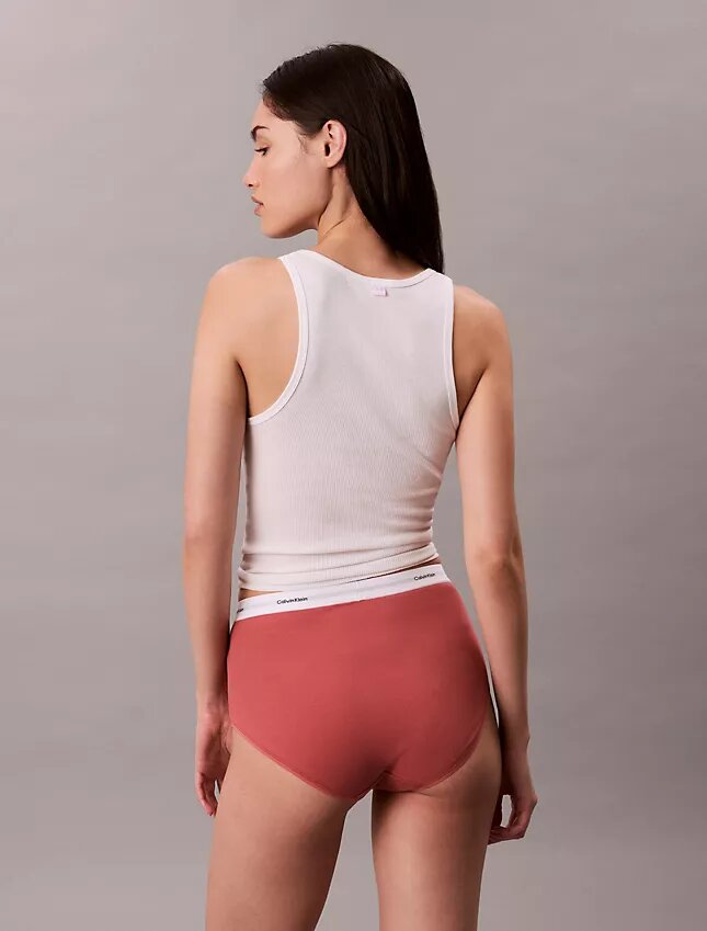 Hoch geschnittener Slip aus Cotton Stretch-Rippstoff Hoch geschnittener Slip aus Cotton Stretch-Rippstoff