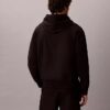 Hochwertiger, lockerer Monogram-Fleece-Hoodie aus Frottee Hochwertiger, lockerer Monogram-Fleece-Hoodie aus Frottee