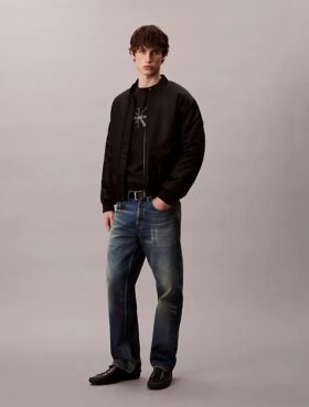 Hochwertiges Frottee-Sweatshirt mit Monogram-Logo
