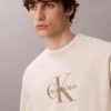 Hochwertiges Frottee-Sweatshirt mit Monogram-Logo Hochwertiges Frottee-Sweatshirt mit Monogram-Logo