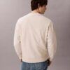 Hochwertiges Frottee-Sweatshirt mit Monogram-Logo Hochwertiges Frottee-Sweatshirt mit Monogram-Logo